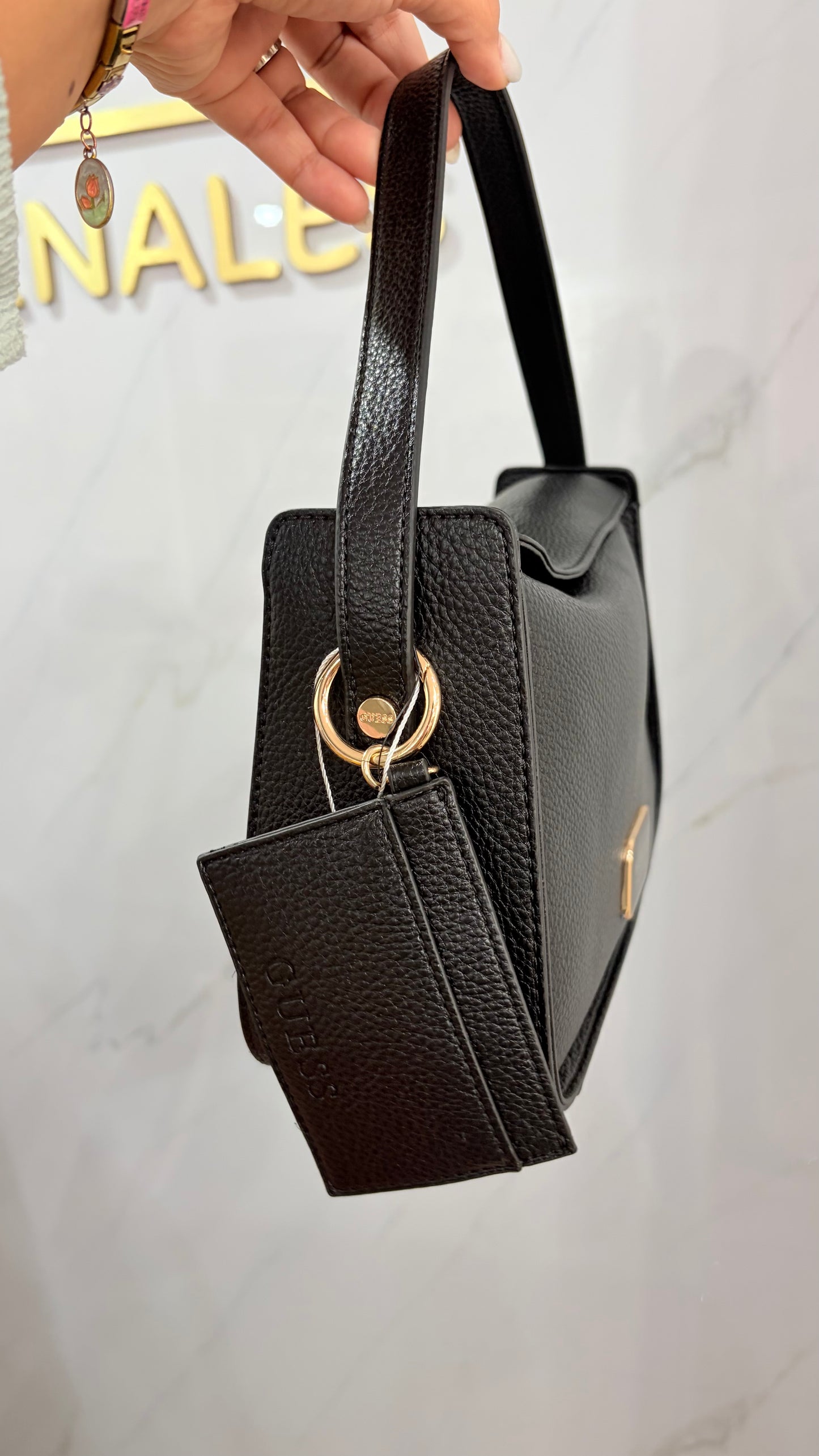 Bolsa Dama Negro Guess