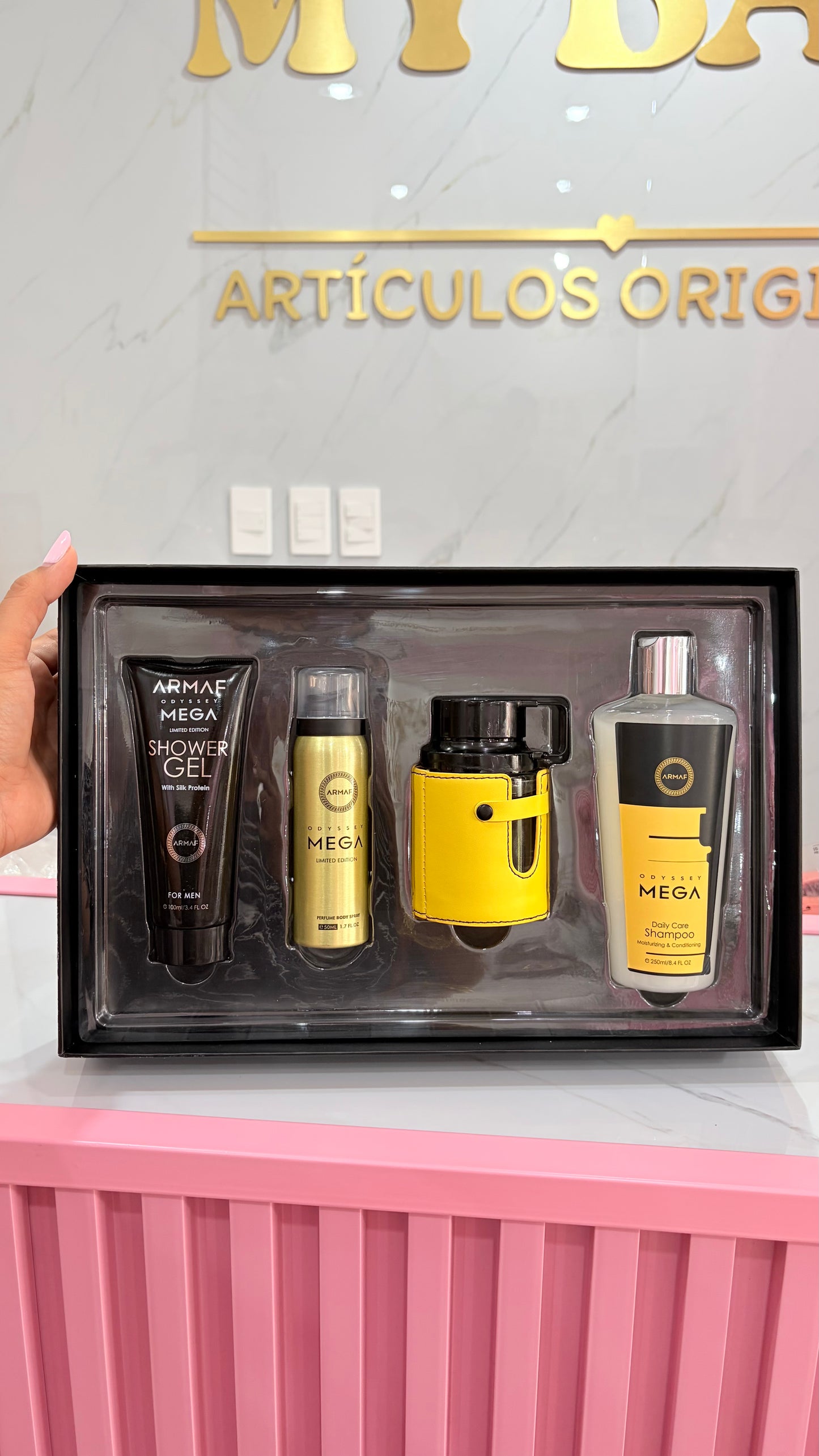Set Perfume Caballero Odyssey Mega Armaf