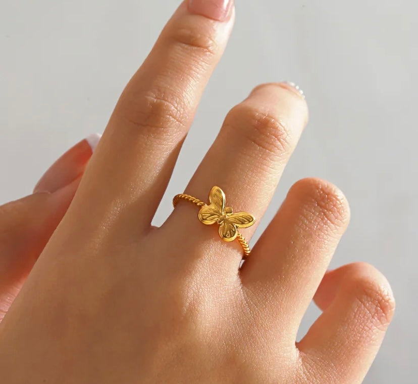 Anillo Mariposa