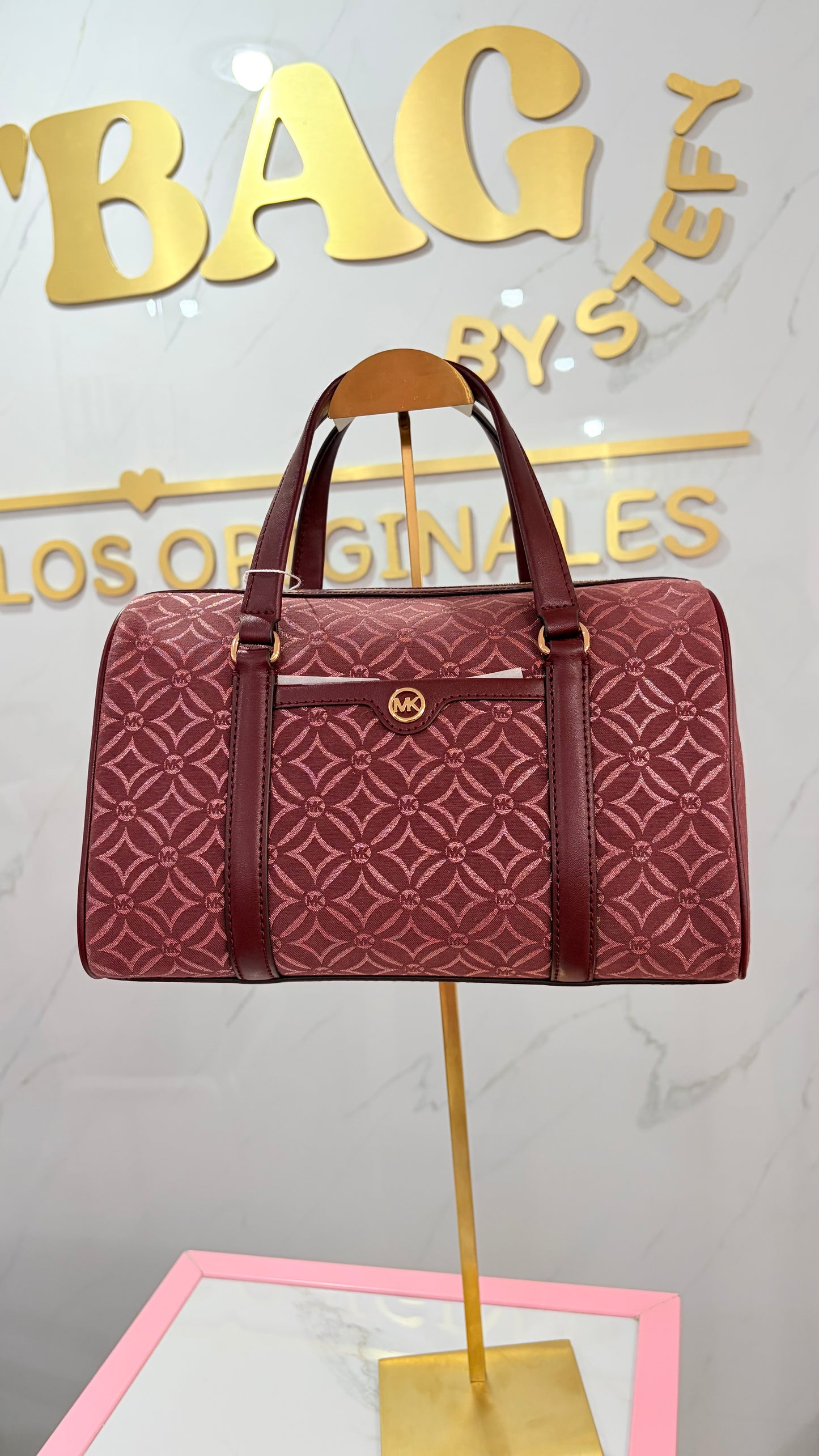 Bolsa Dama Vino Michael Kors
