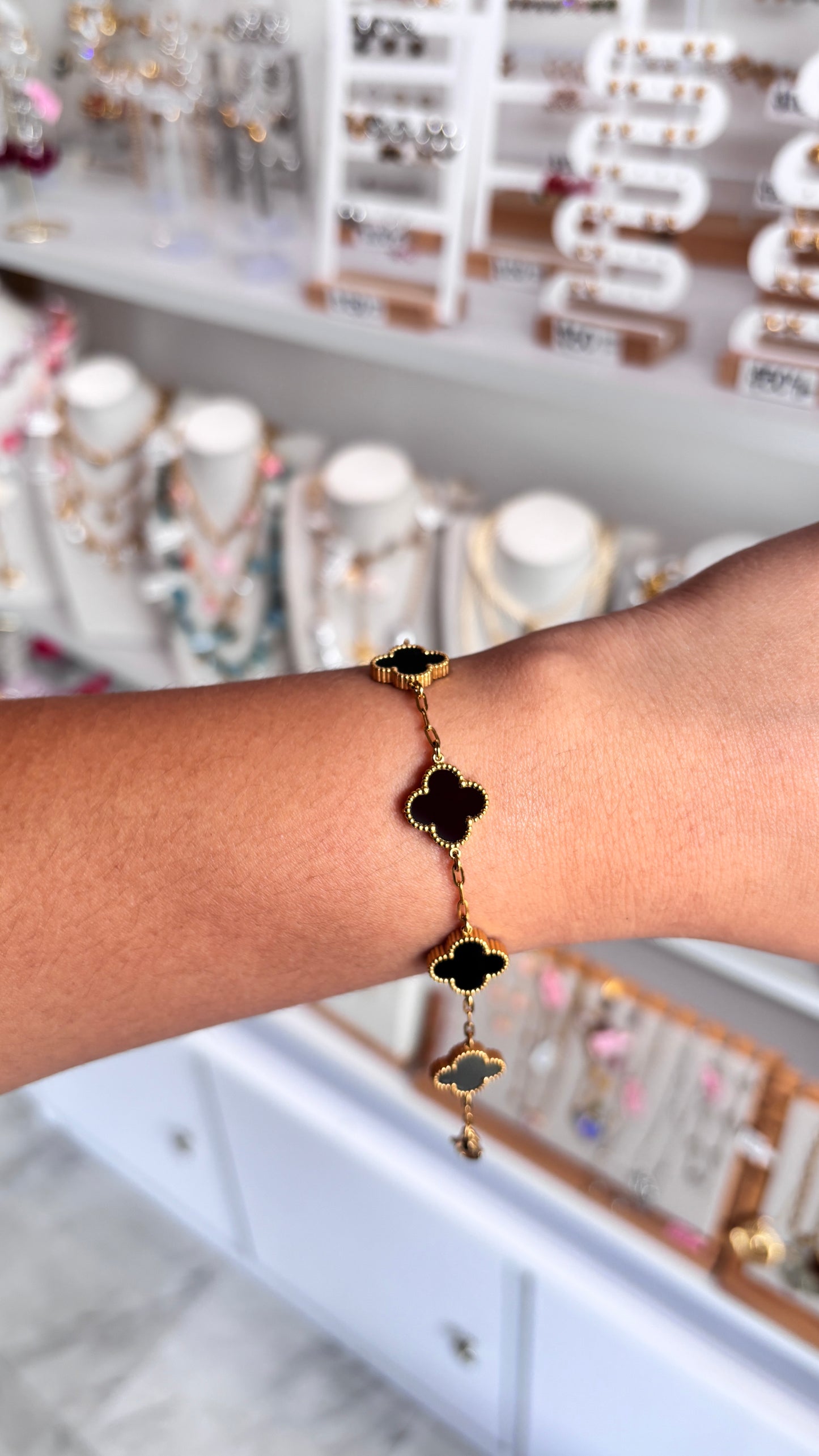 Pulsera trébol