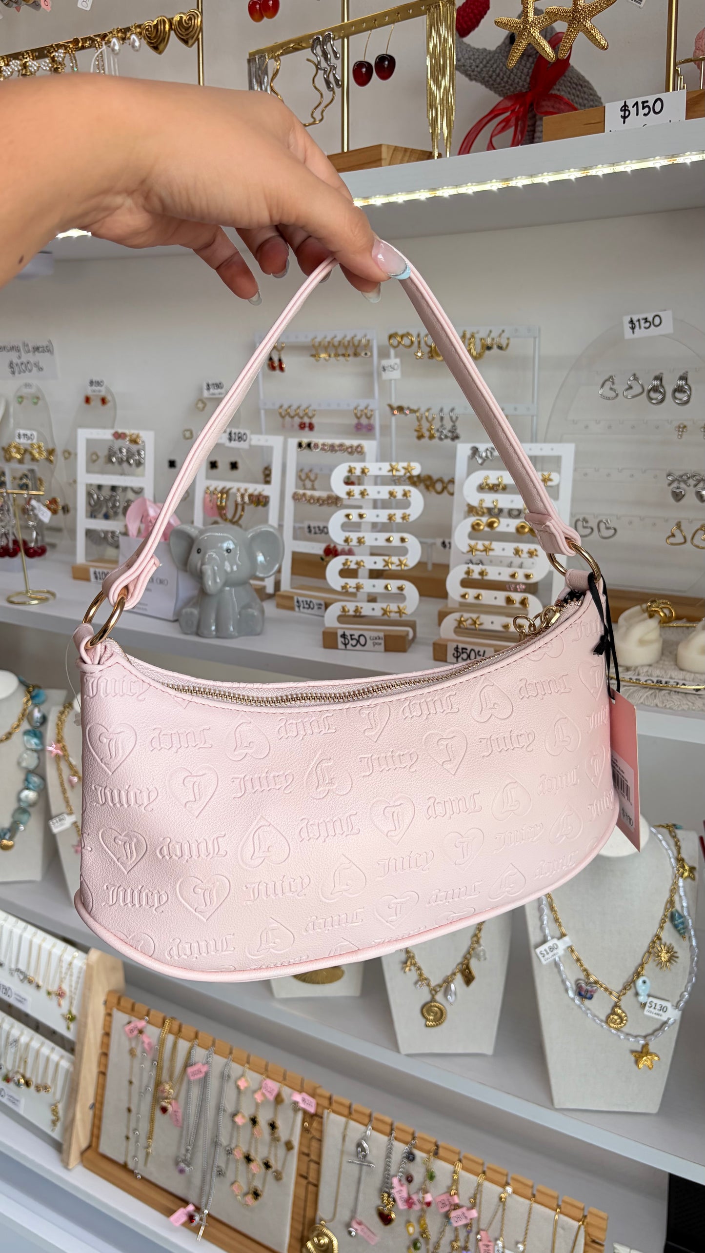 Bolsa Dama Rosa Juicy Couture