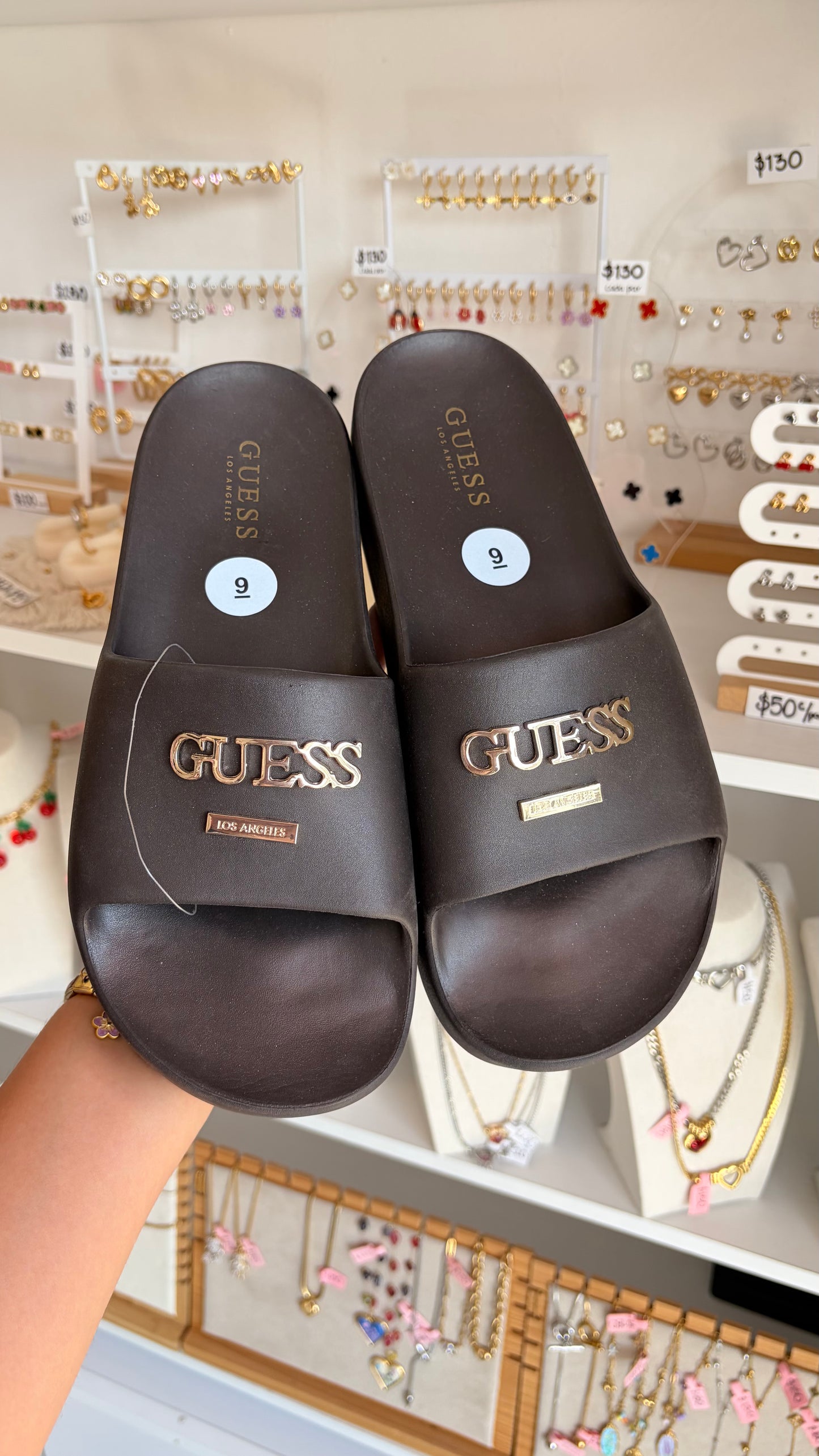 Sandalias Chocolate 6mx Guess