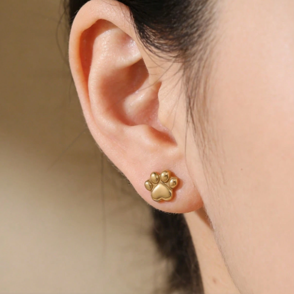 Aretes Huellitas Mini