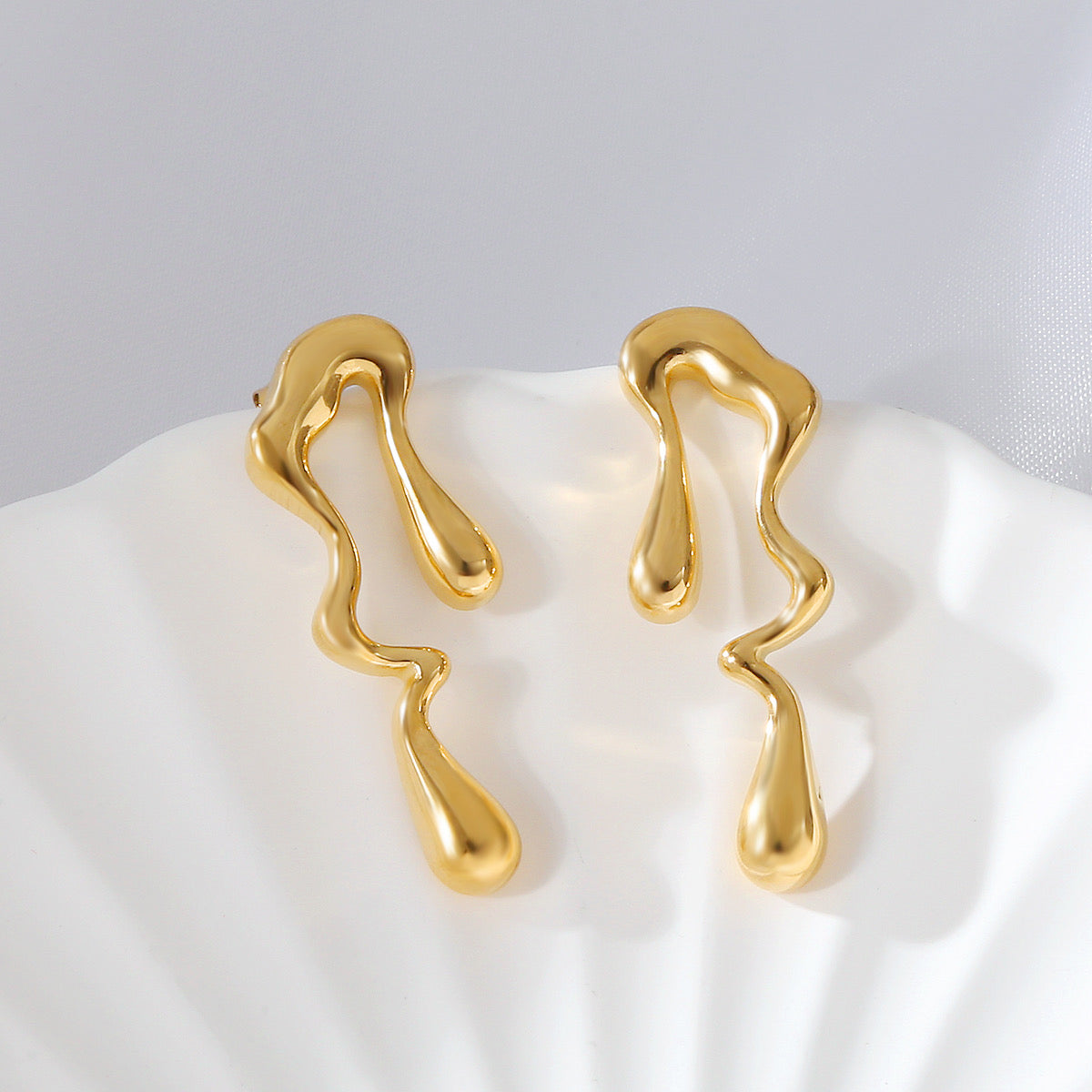 Pendientes Gotas Derretidas Iris