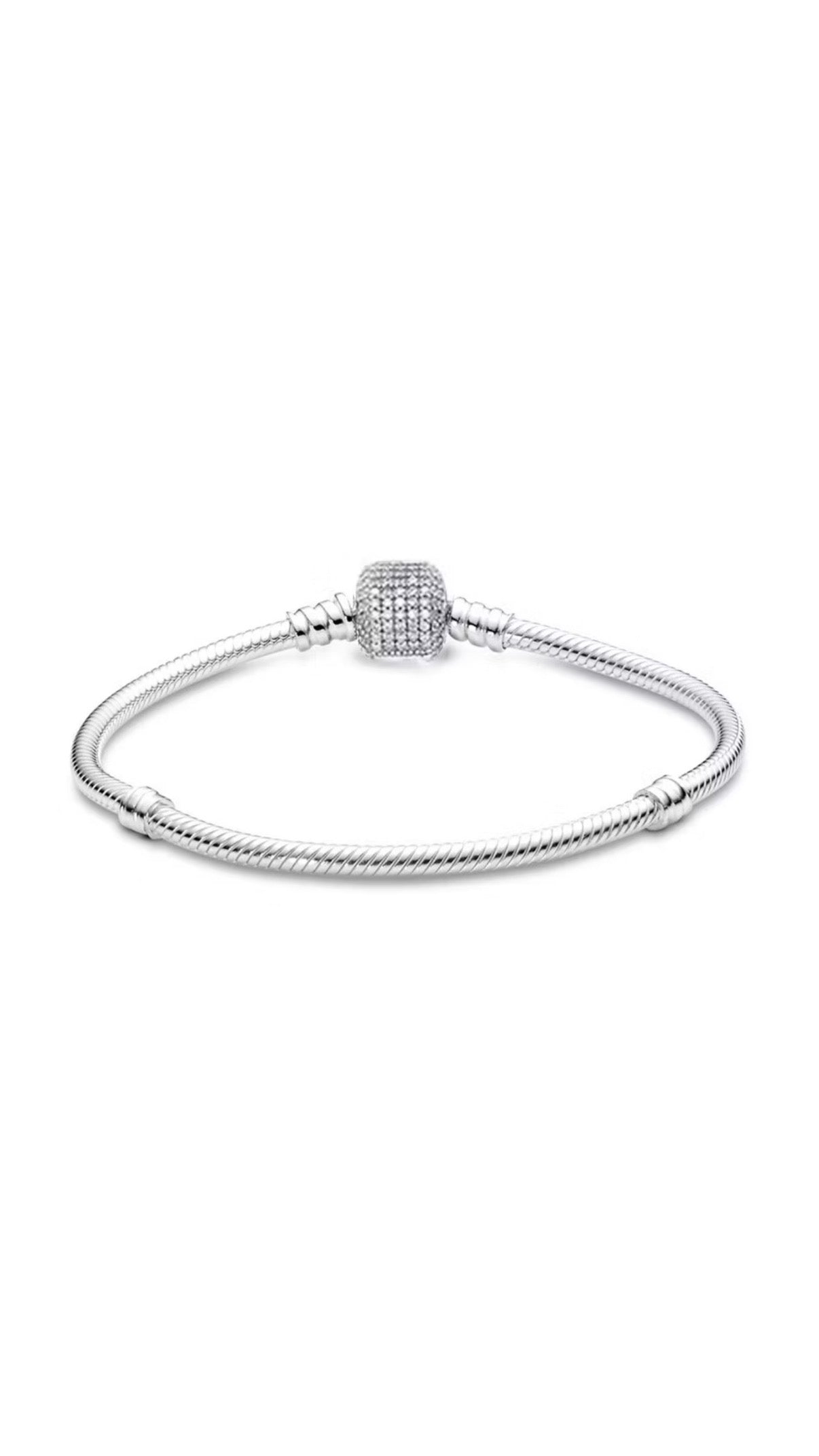 Pulsera Chapada En Plata