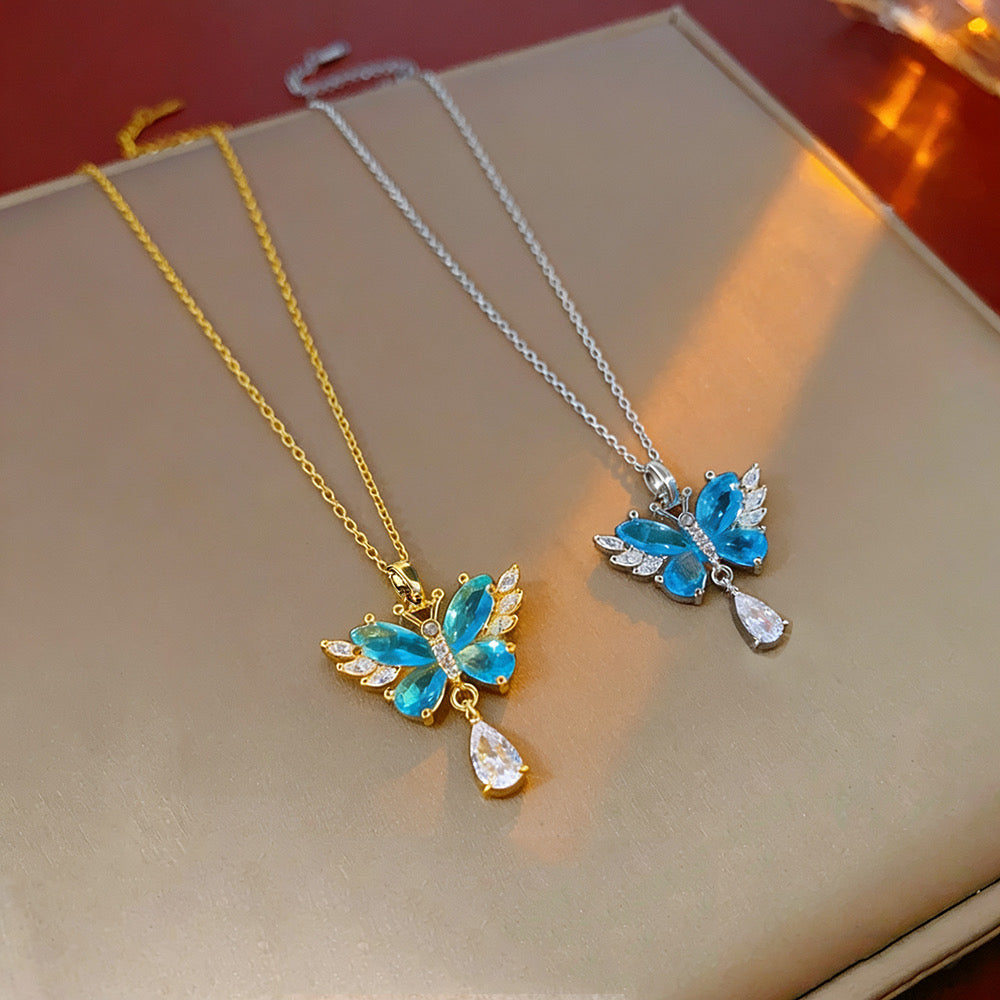 Collar Mariposa Azul 🦋