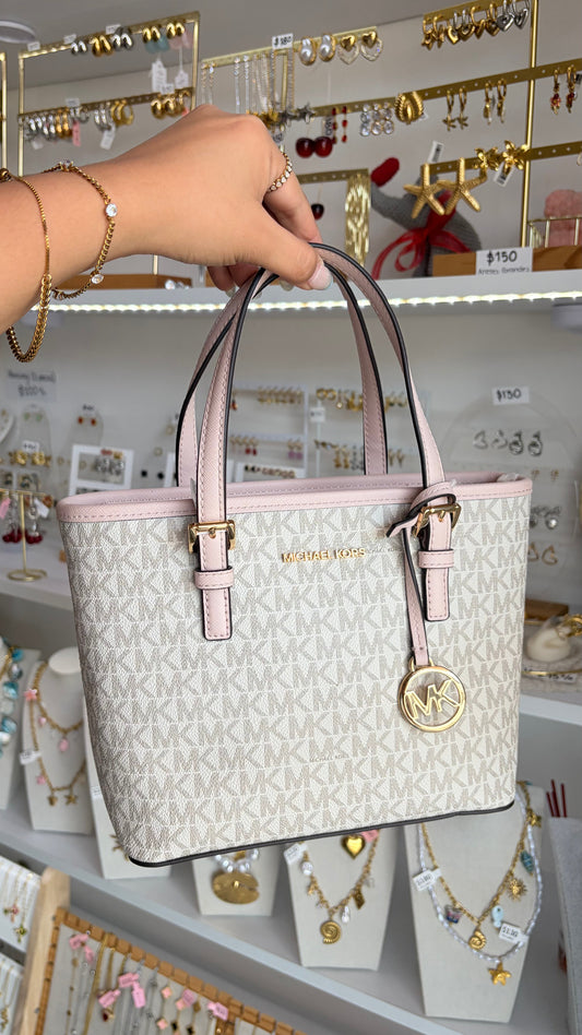 Bolsa Dama Rosa Y Vainilla Michael Kors