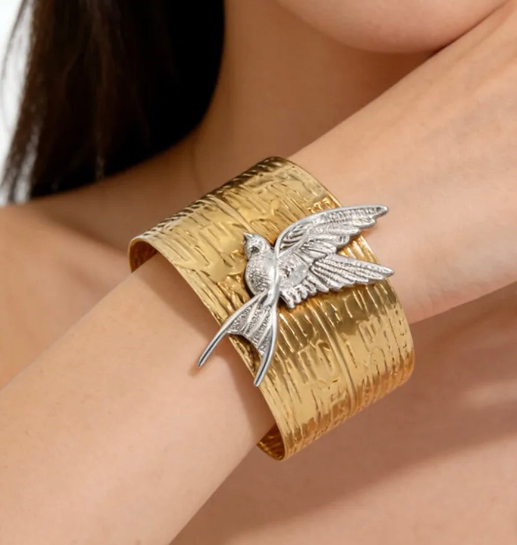 Brazalete Colibrí Bicolor