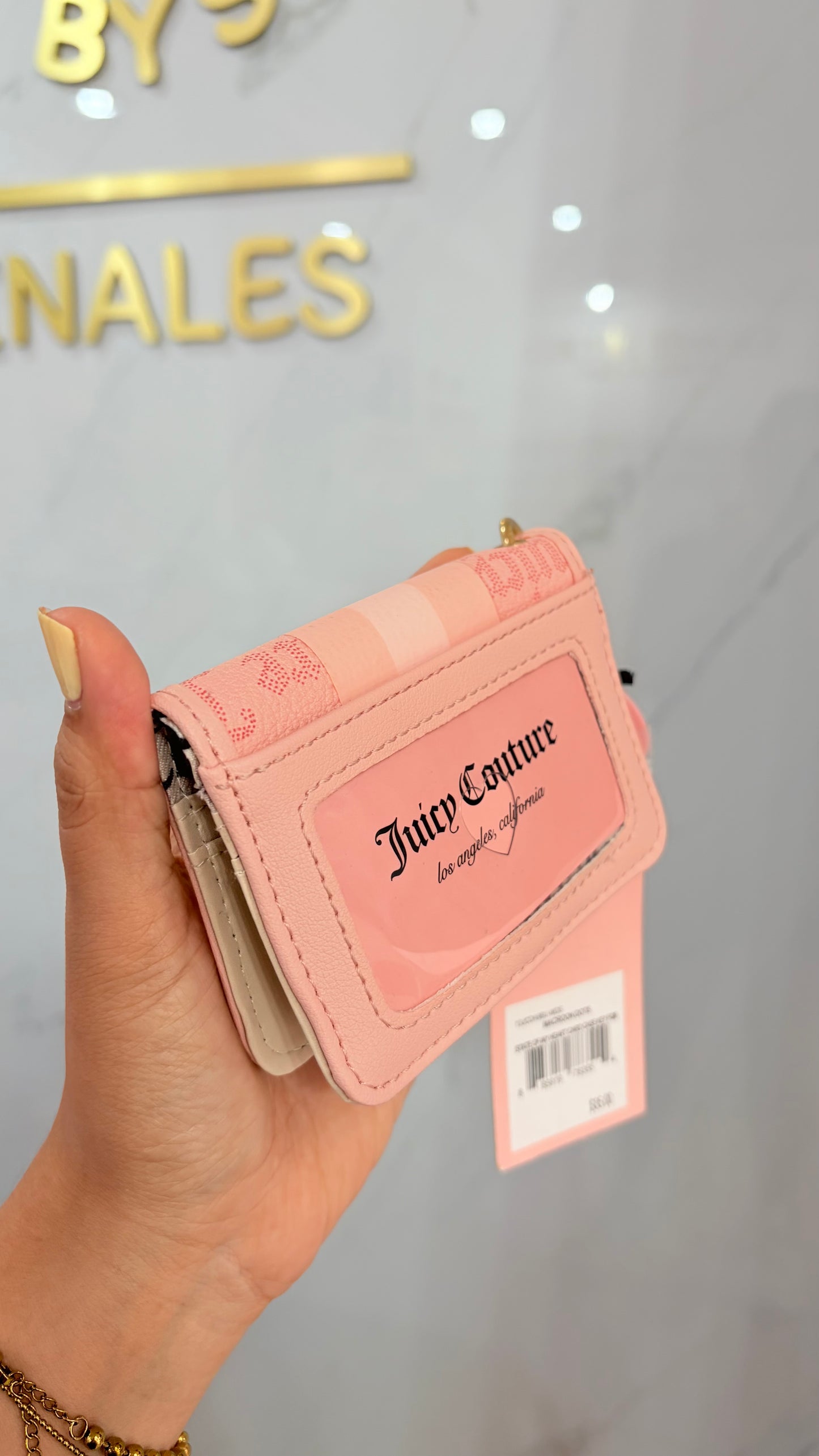 Tarjetero Dama Rosa Juicy Couture