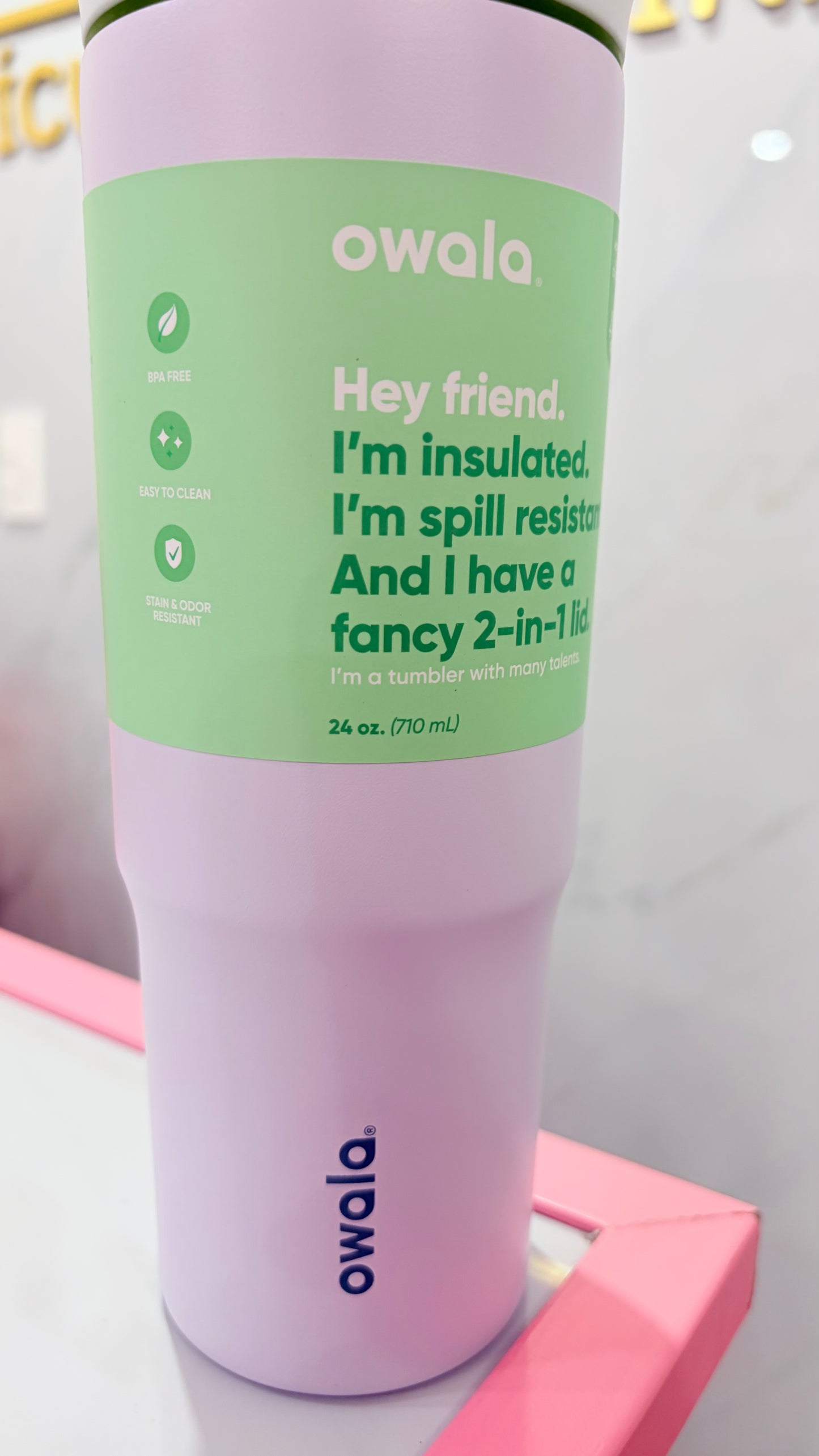 Termo Morado 710ml Owala