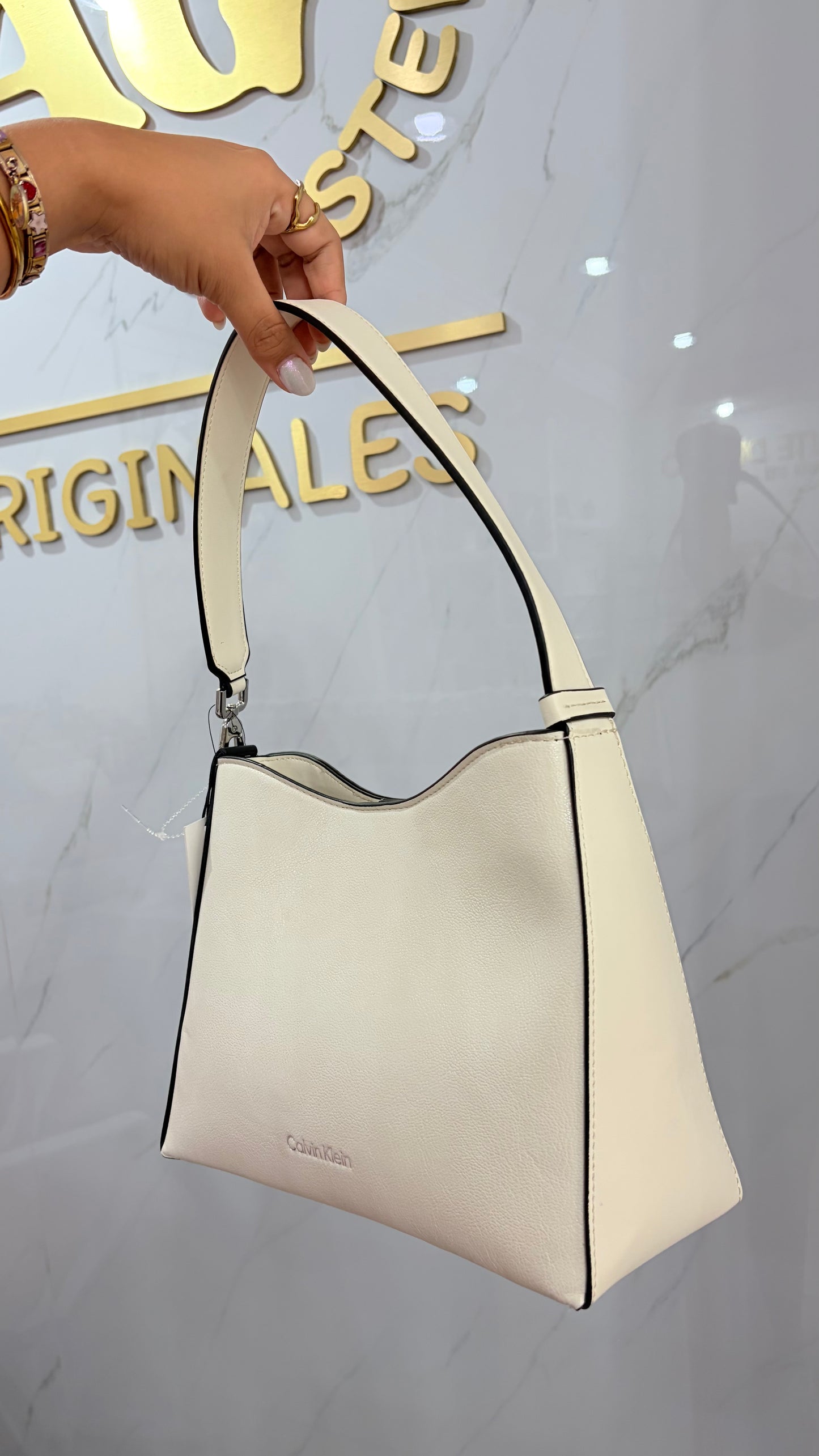 Bolsa Dama Blanco Perla Calvin Klein
