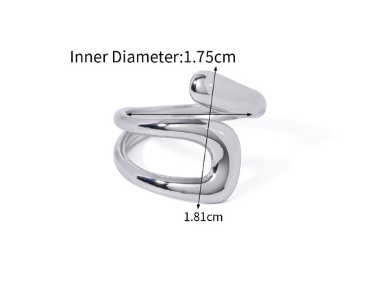 Anillo Any Plateado
