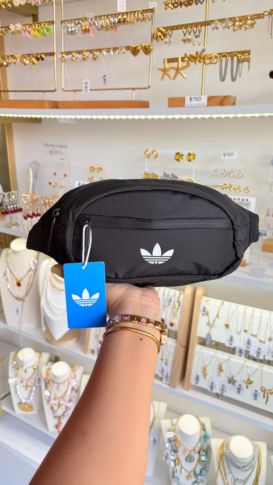 Cangurera Unisex Negra Adidas