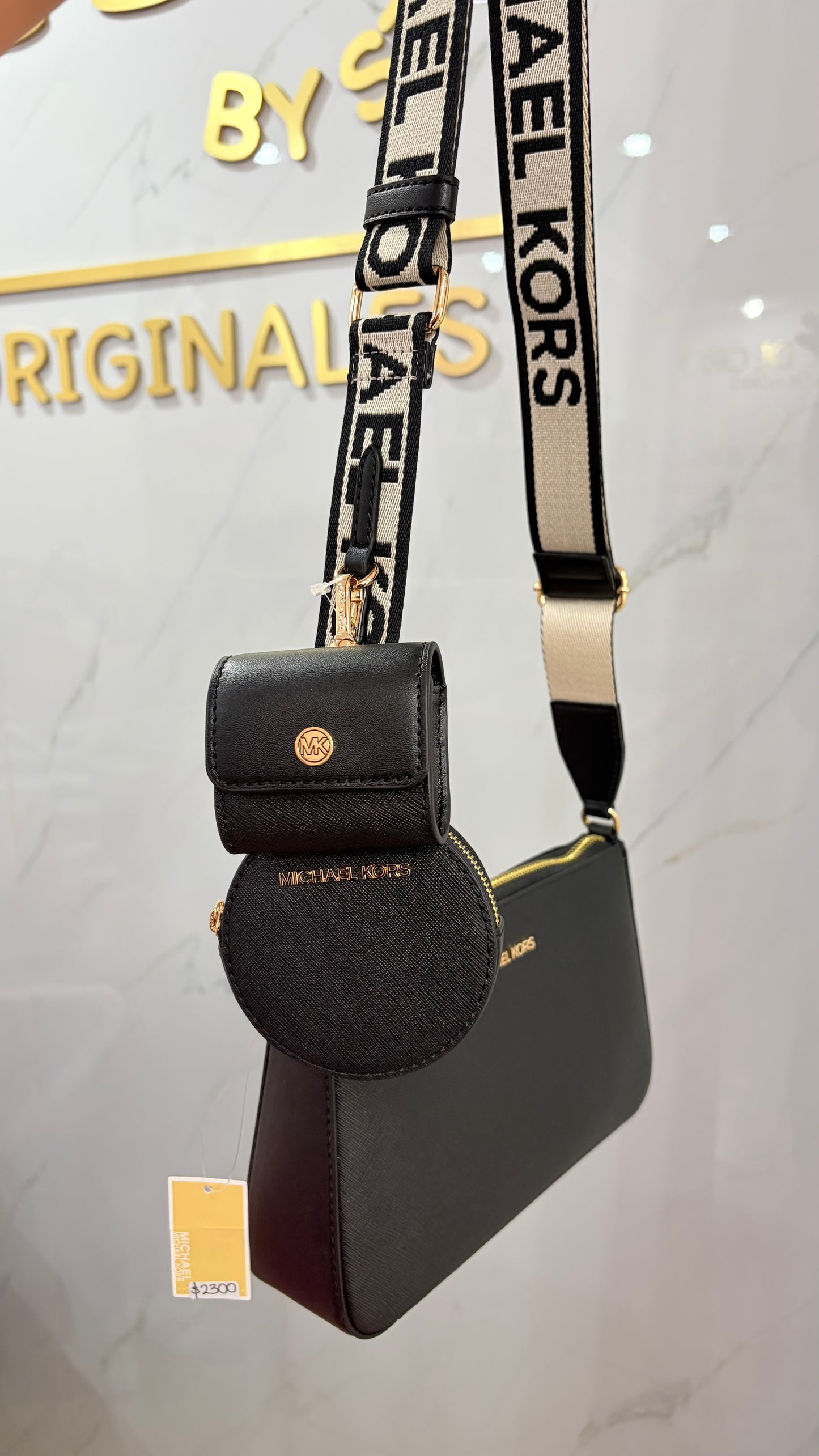 Bolsa Dama Negro Michael Kors