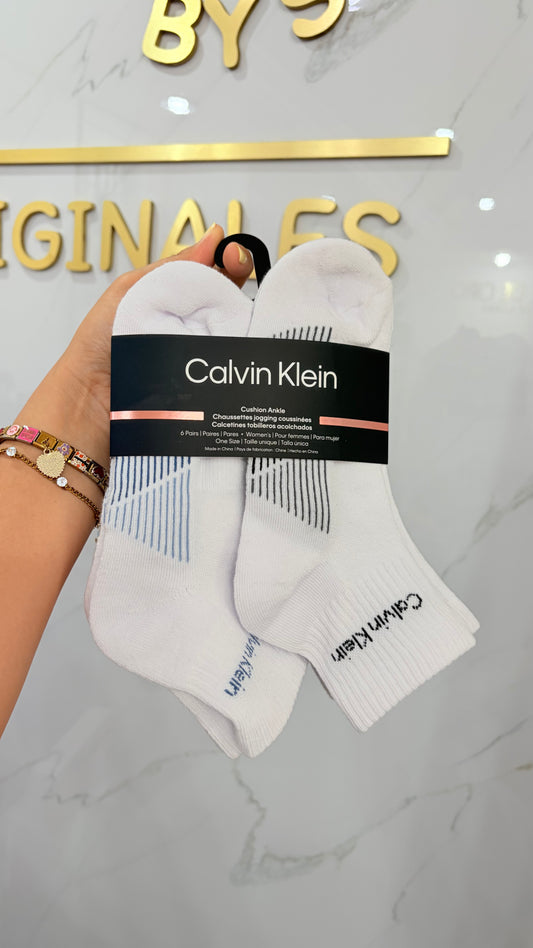 Calcetas Dama Blanco Calvin Klein