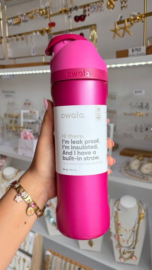 Termo Fucsia 710ml Owala