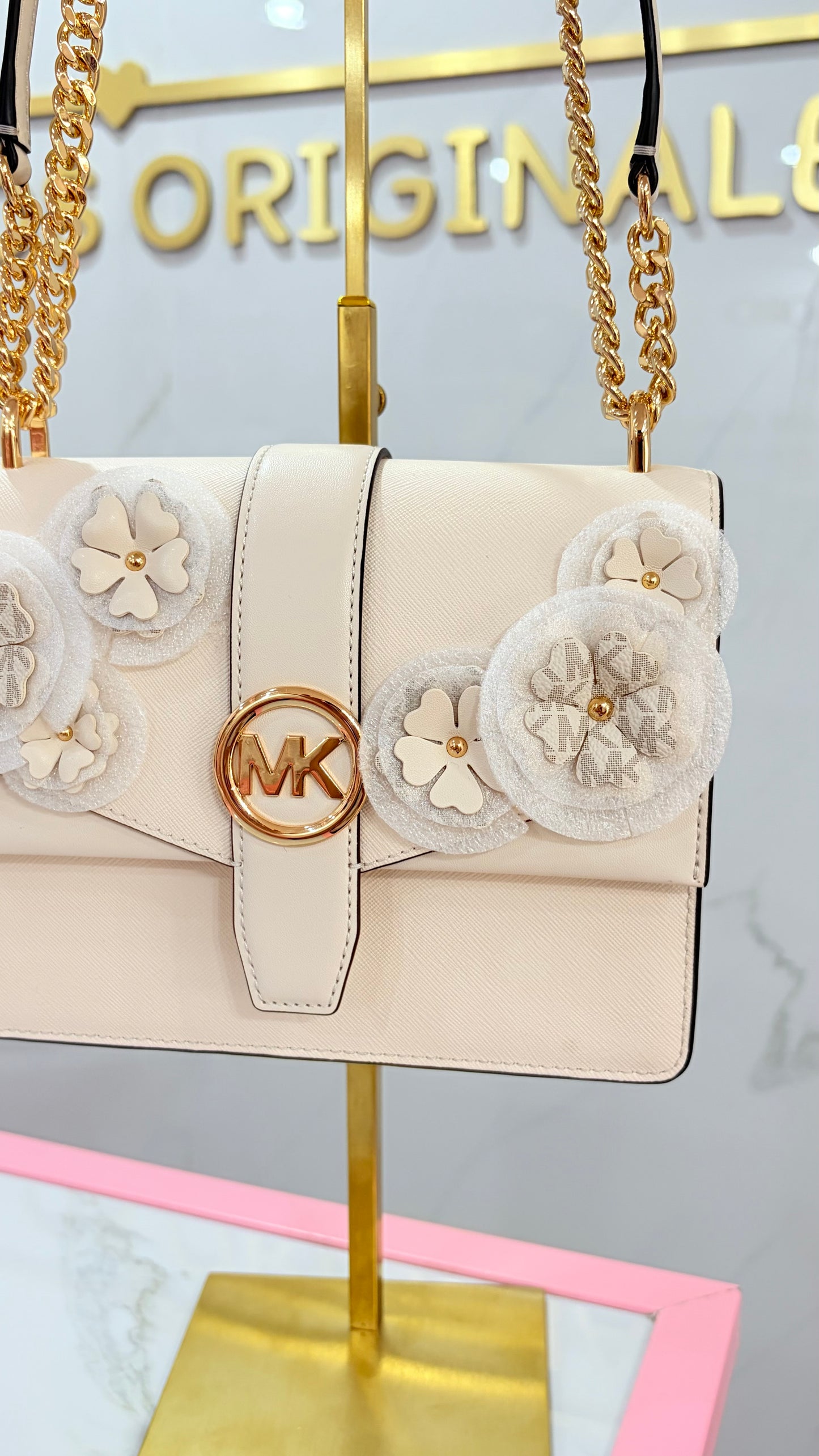 Bolsa Dama Crossbody Blanco Perla Michael Kors