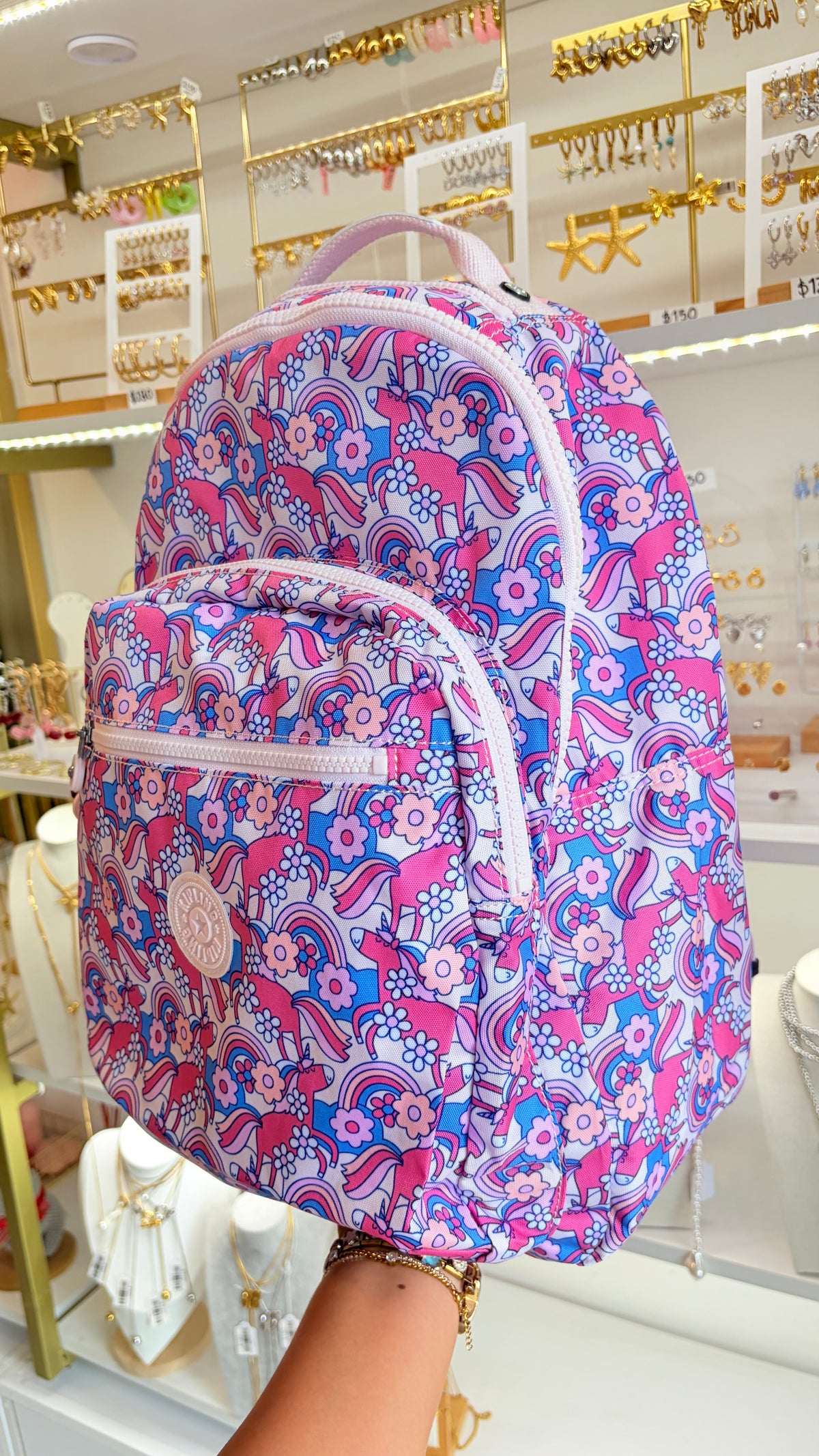 Mochila Rosa Grande Kippling