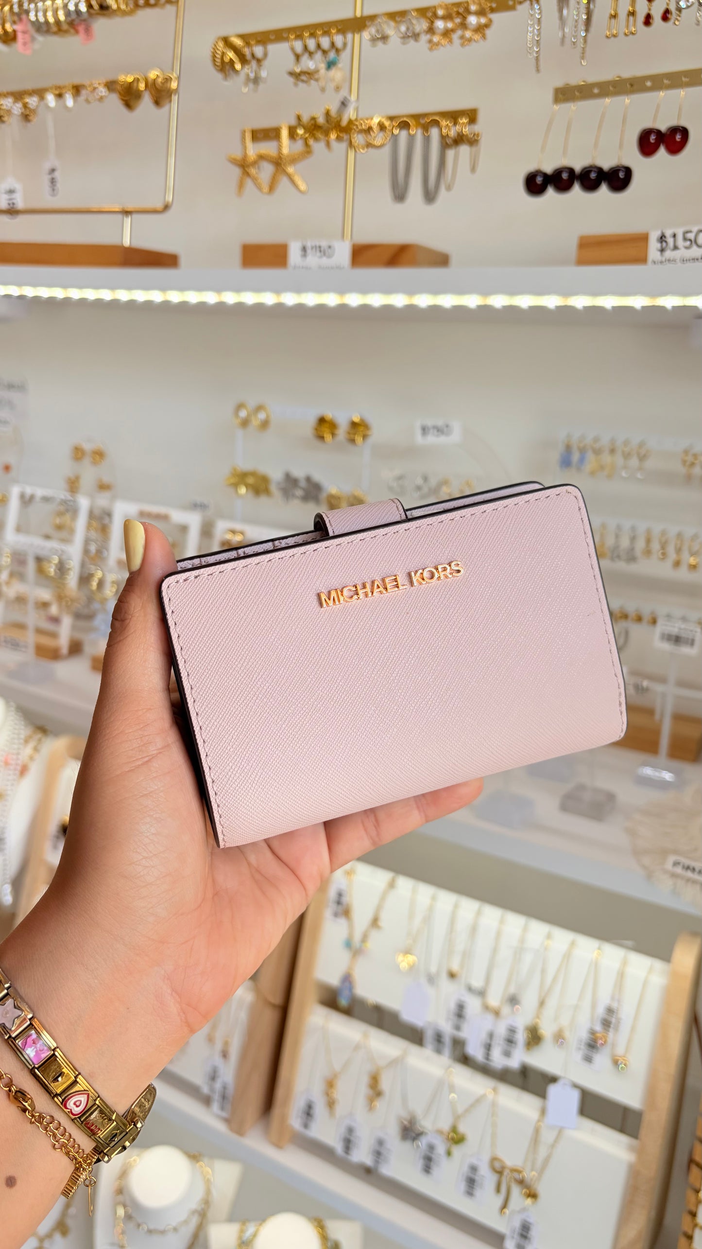 Cartera Rosa Dama Michael Kors