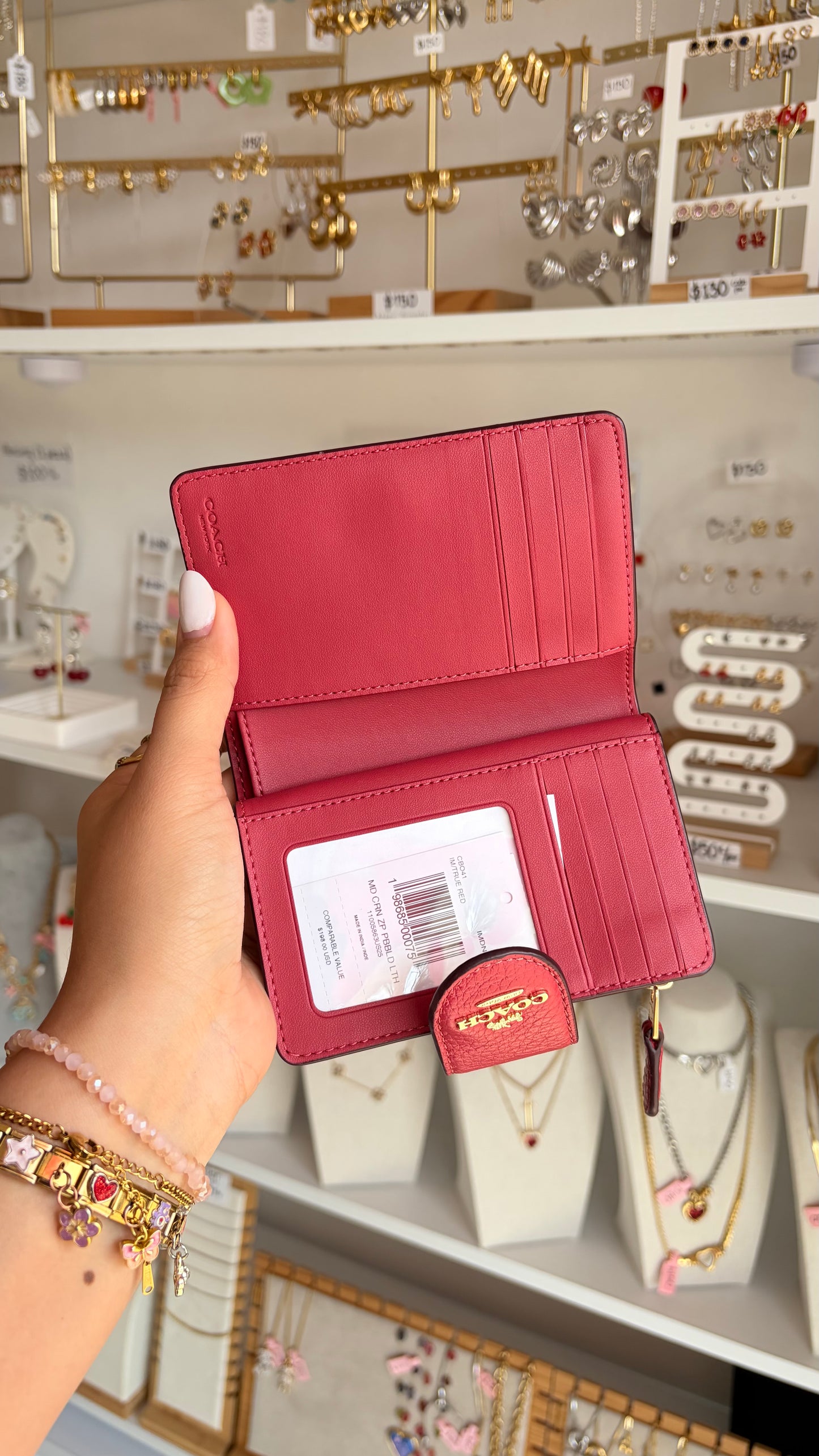 Cartera Dama Rojo Coach