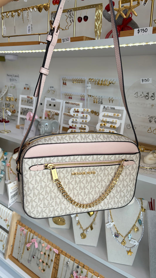Bolsa Dama Crossbody Rosa Michael Kors