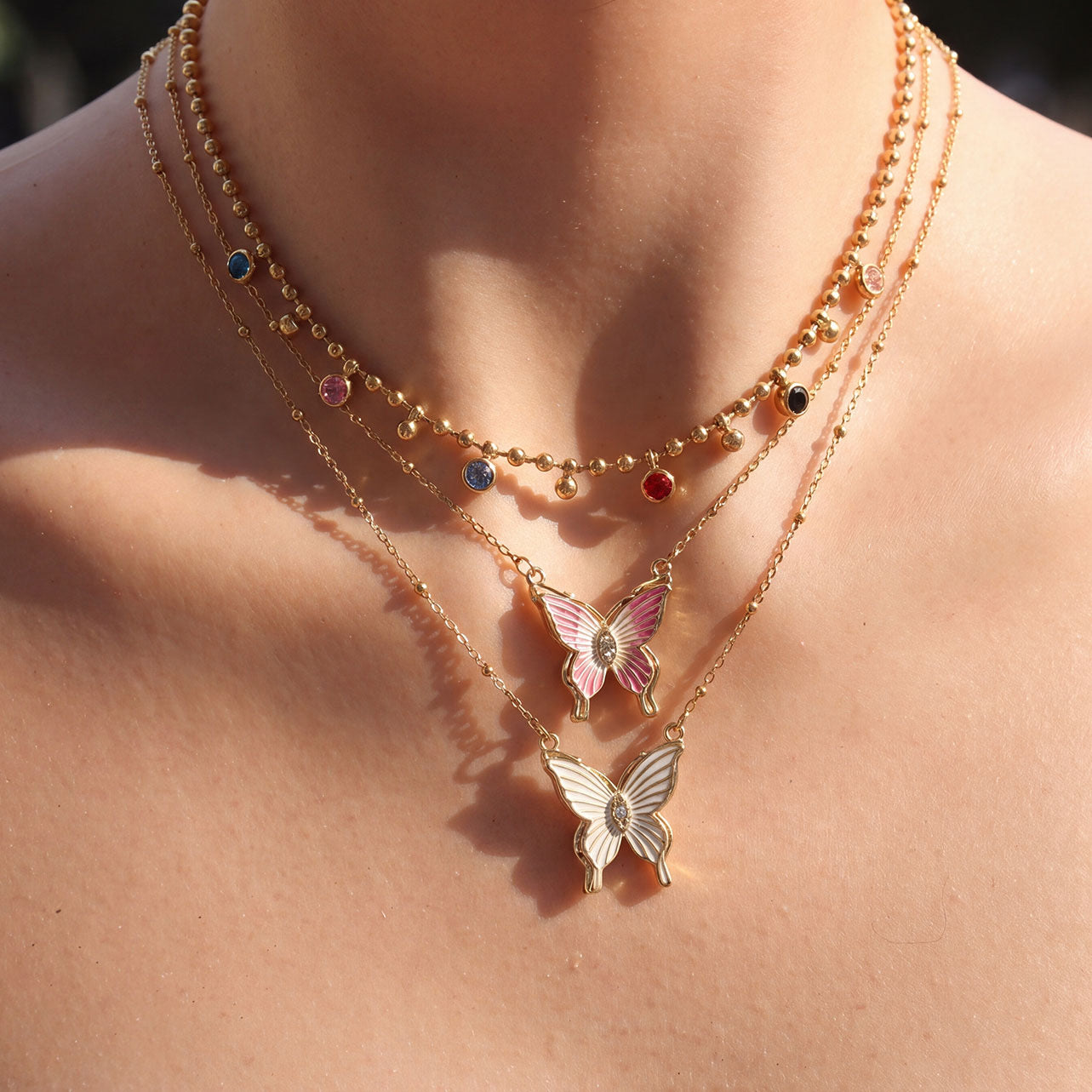 Collar Mariposa