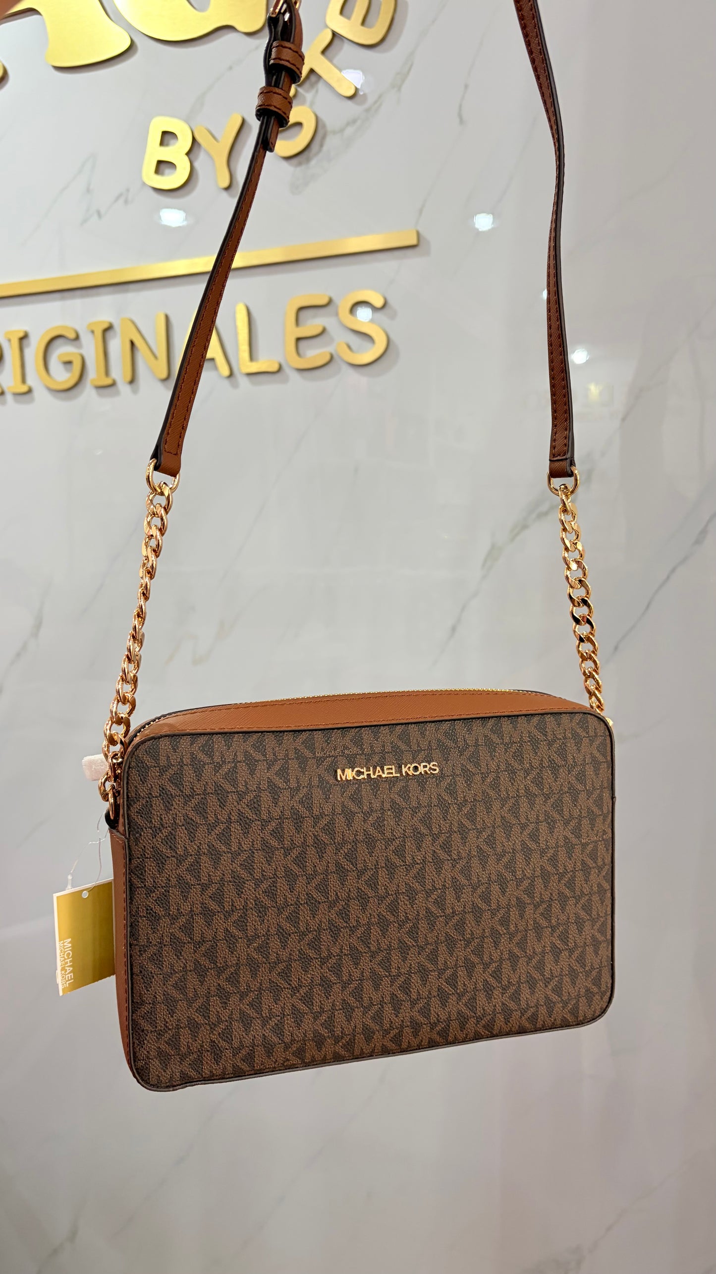 Bolsa Dama Chocolate Michael Kors