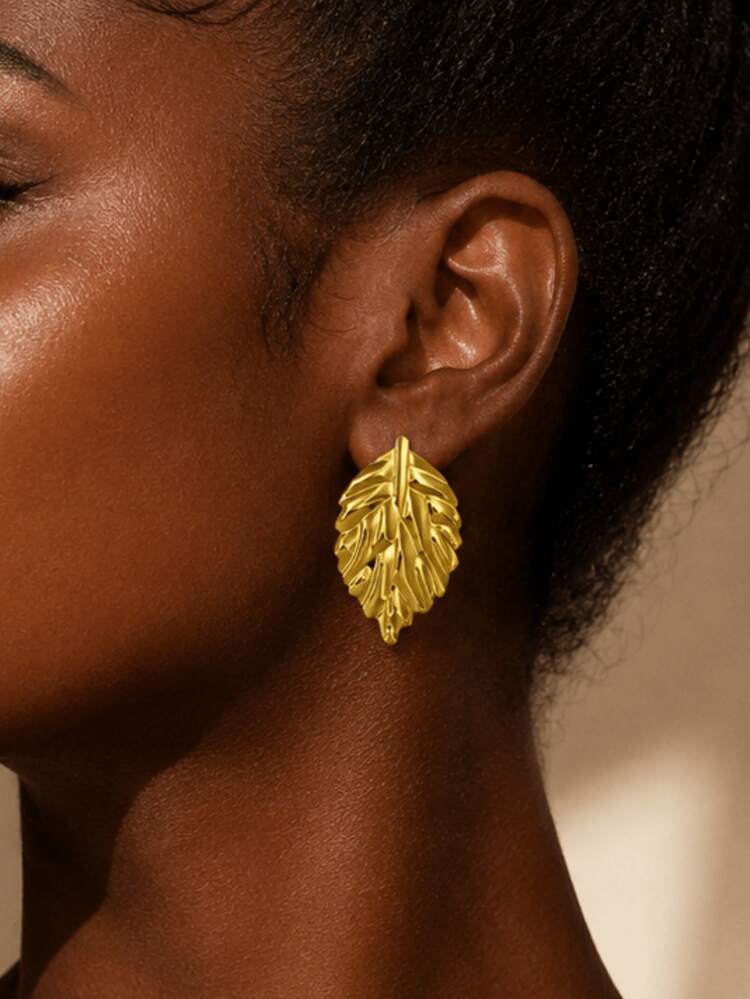 Aretes Hoja