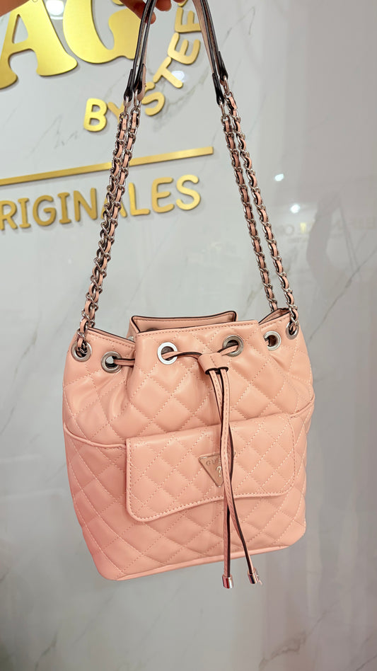 Bolsa Dama Rosa Guess