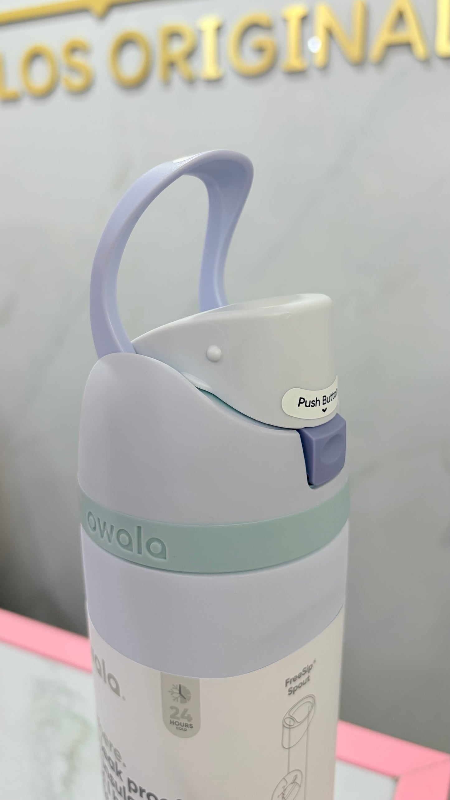 Termo Morado Pastel 710ml Owala