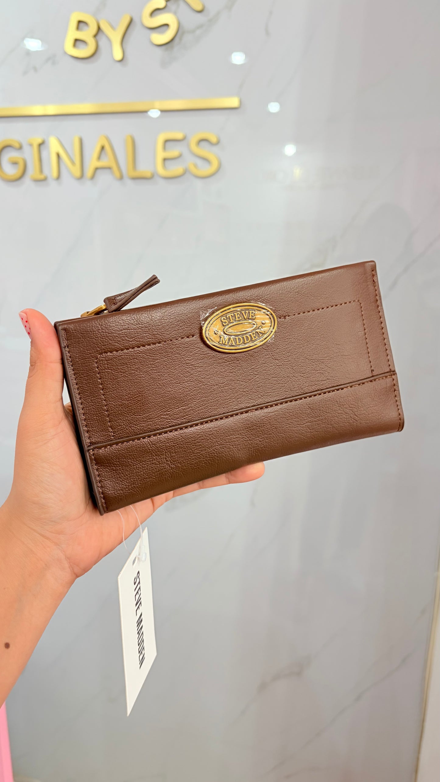 Cartera Dama Chocolate Steve Madden￼