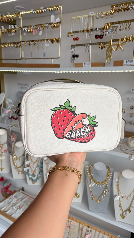 Bolsa Jaime Blanca Fresa Coach