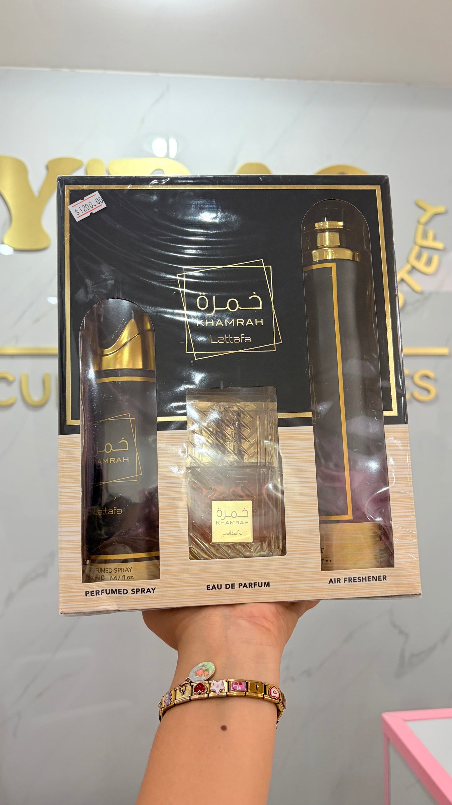 Set Perfume Caballero Khamrah Lattafa