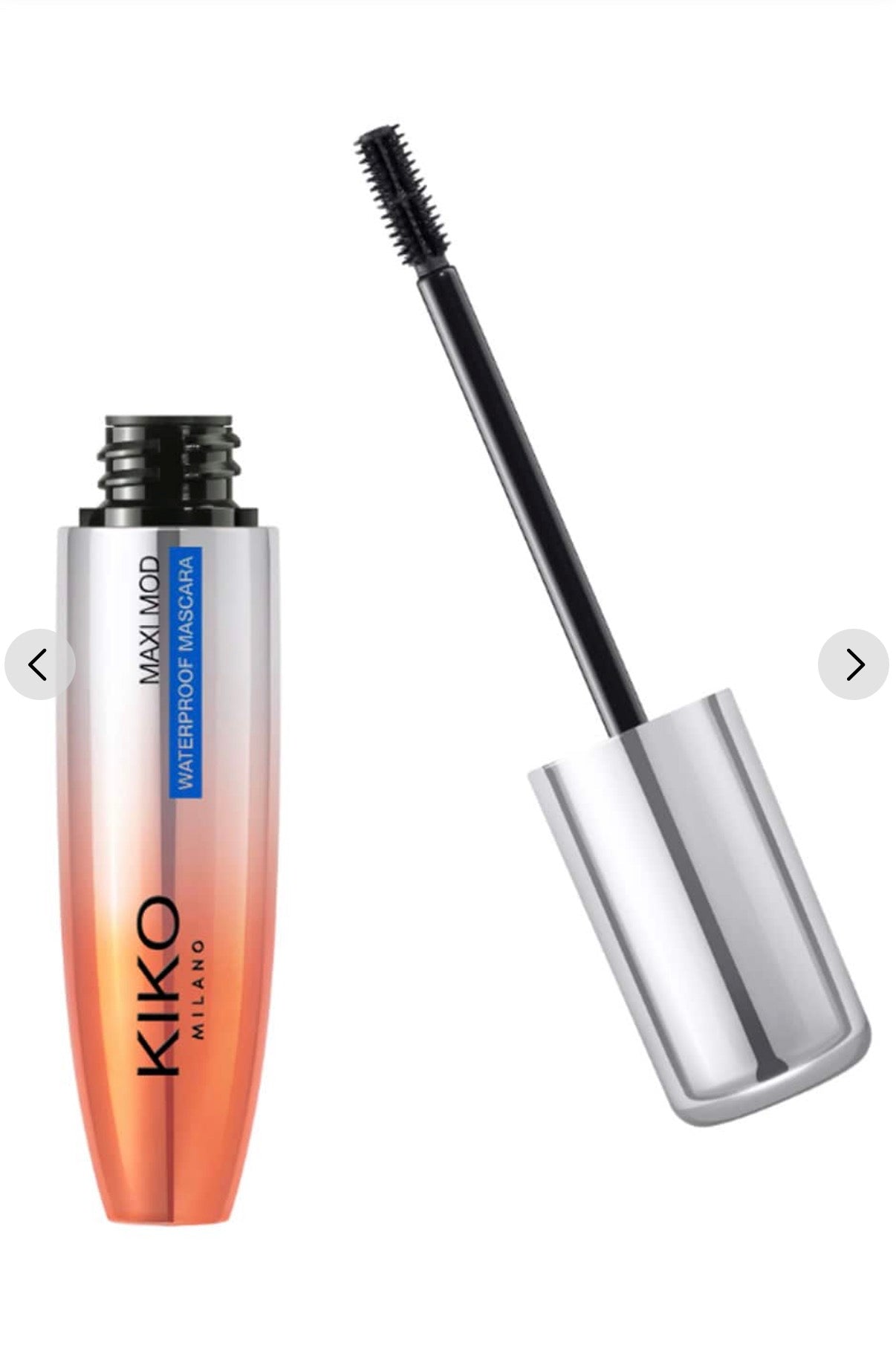 Rímel Waterproof Maxi Mod Kiko Milano