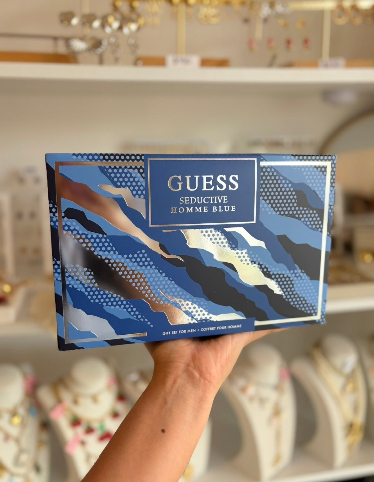 Set Perfume Caballero Seductive Homme Blue Guess