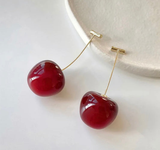 Pendientes Cerezas 5cm