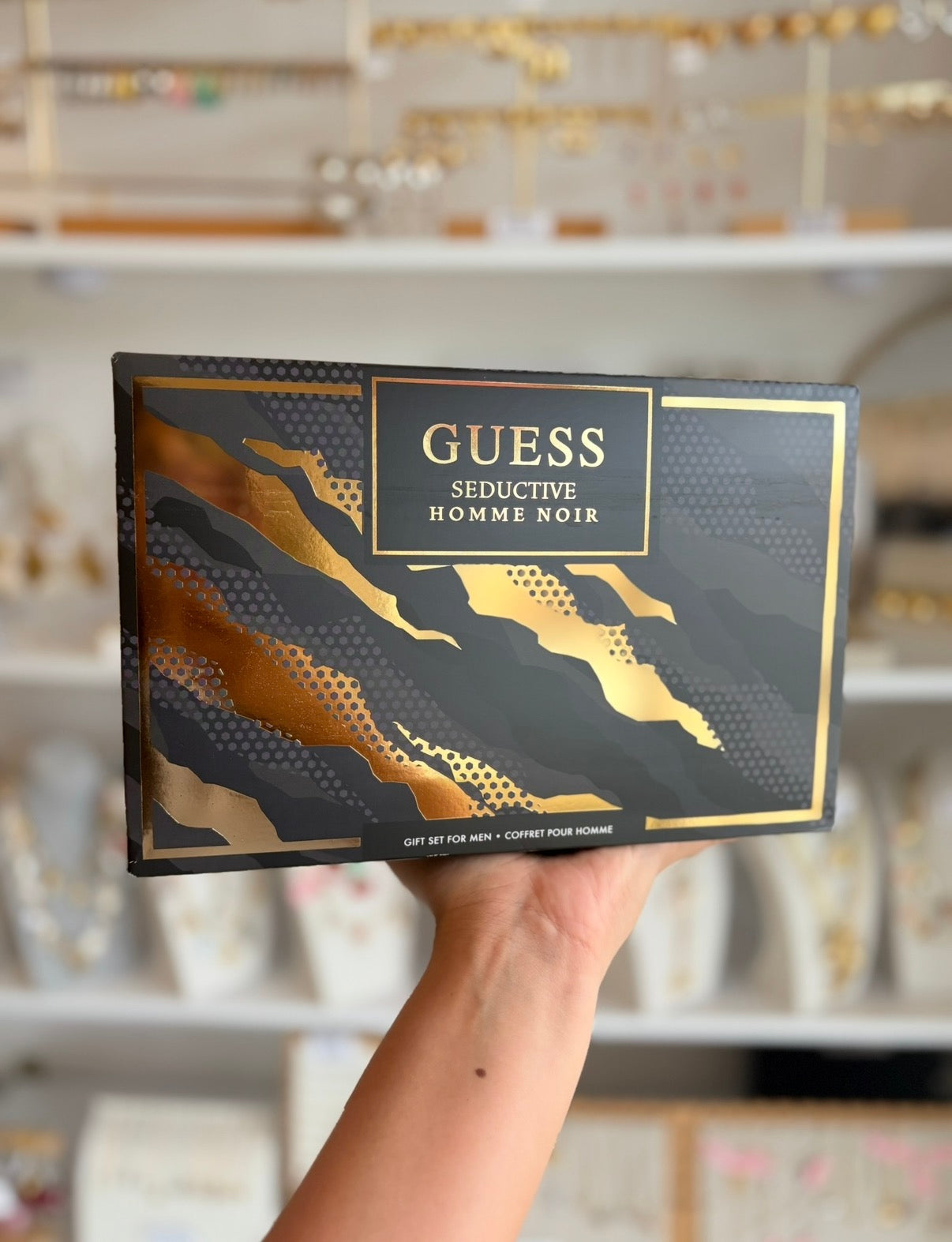 Set Perfume Caballero Seductive Homme Noir Guess
