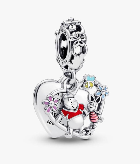Charm Chapado Winnie Pooh Y Piglet