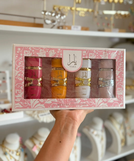 Set Perfume Dama 25ml Yara Lattafa