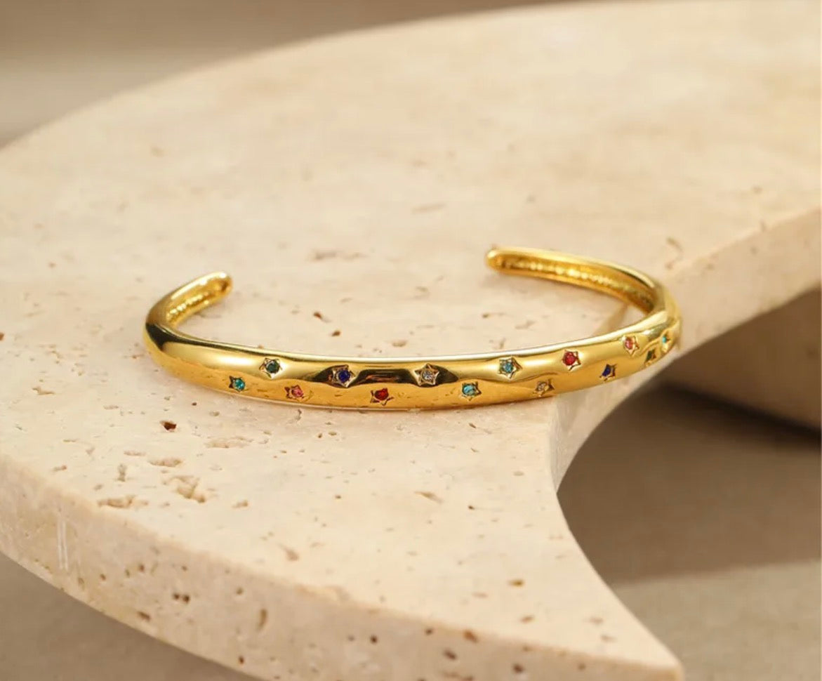 Brazalete Estrellas Colores