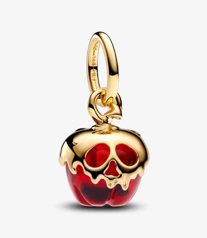 Charm Chapado Villanos Blancanieves Manzana Roja