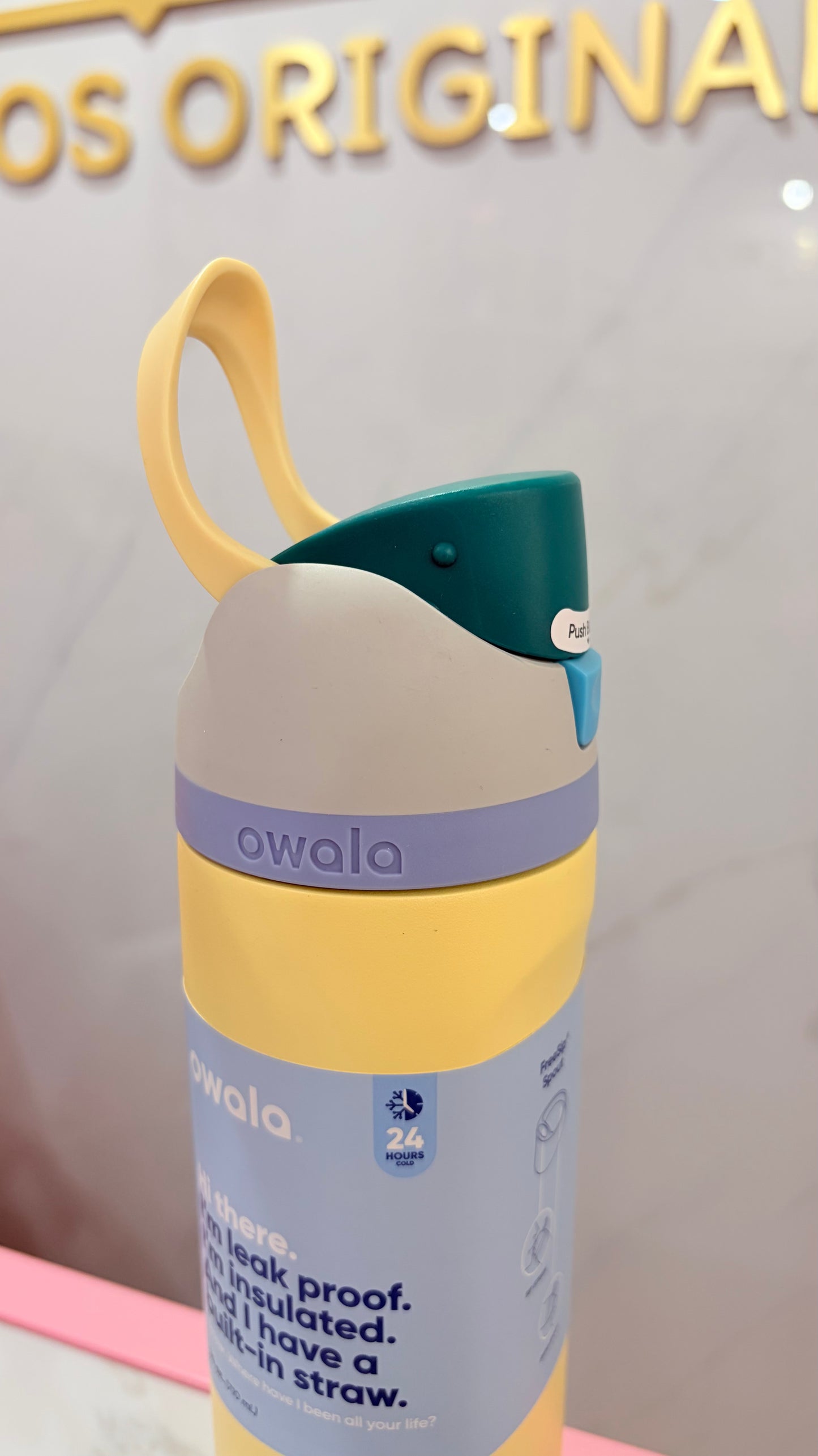 Termo Amarillo 710ml Owala