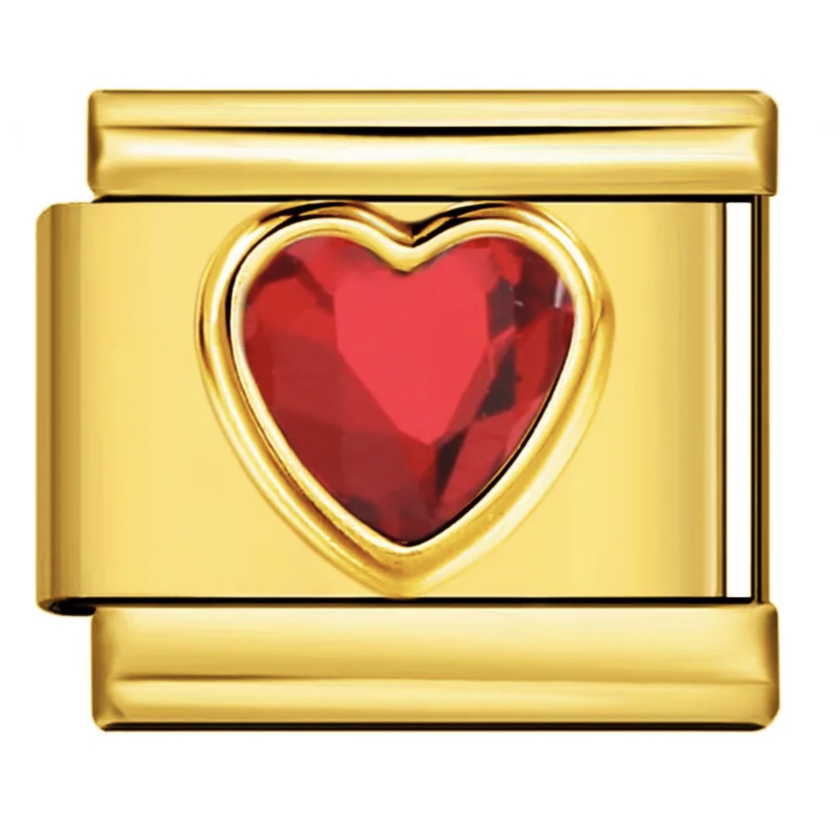 Charm Italiano Corazón Rojo