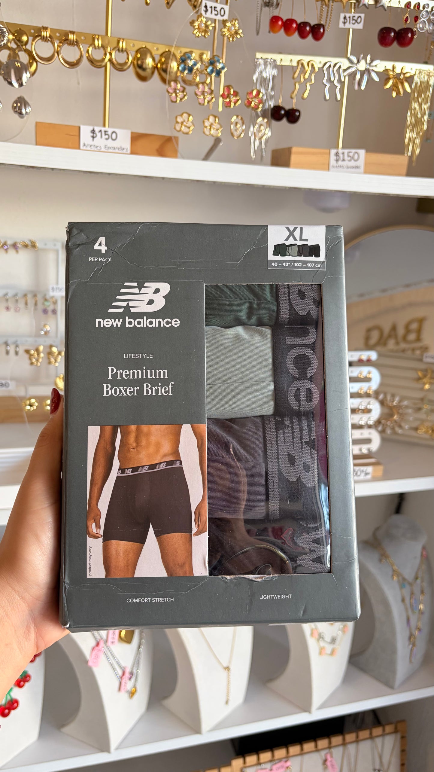 Bóxers Caballero Talla XL New Balance