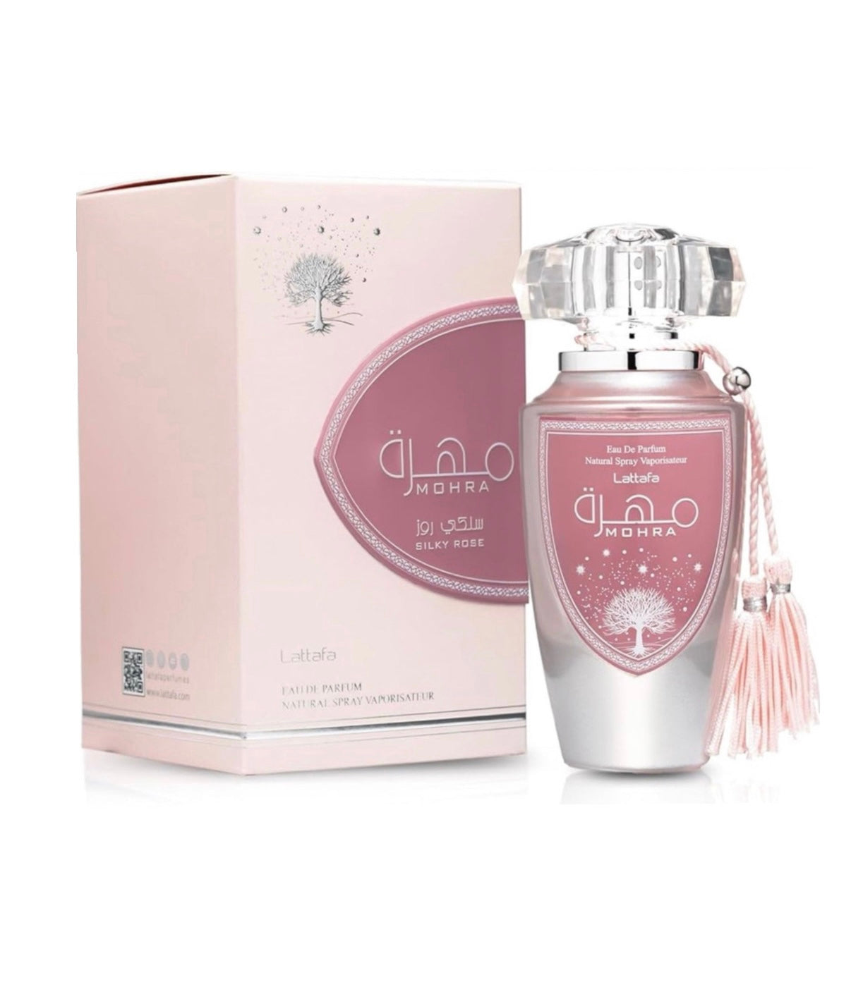 Perfume Dama Mohra Silki Rose Lattafa
