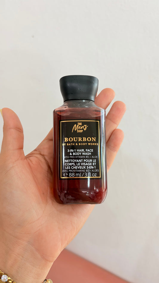 Body Wash Men’s Bourbon 88ml B&BW