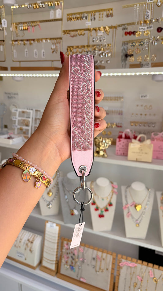 Llavero Rosa Victoria’s Secret