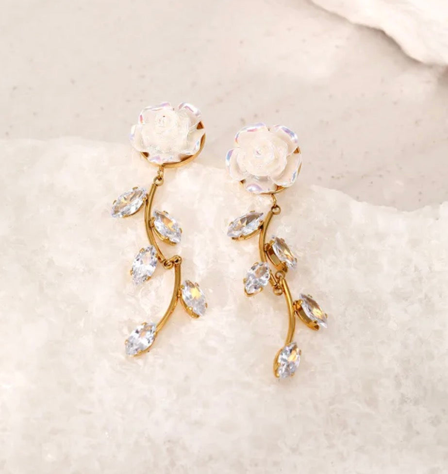 Pendientes Flora