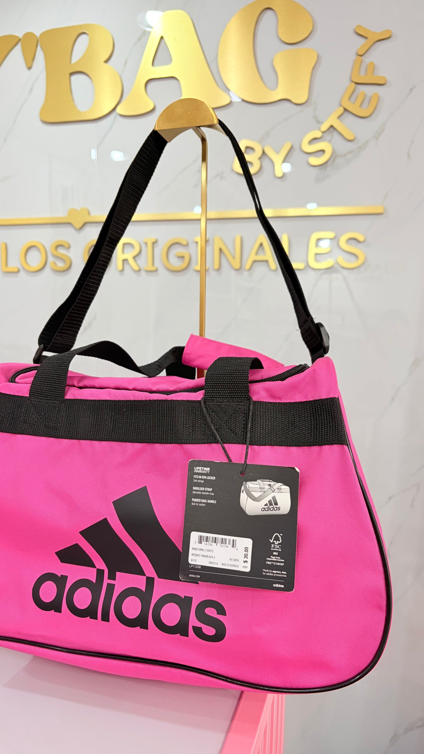 Bolsa Dama Gym Viaje Rosa Fucsia Puma